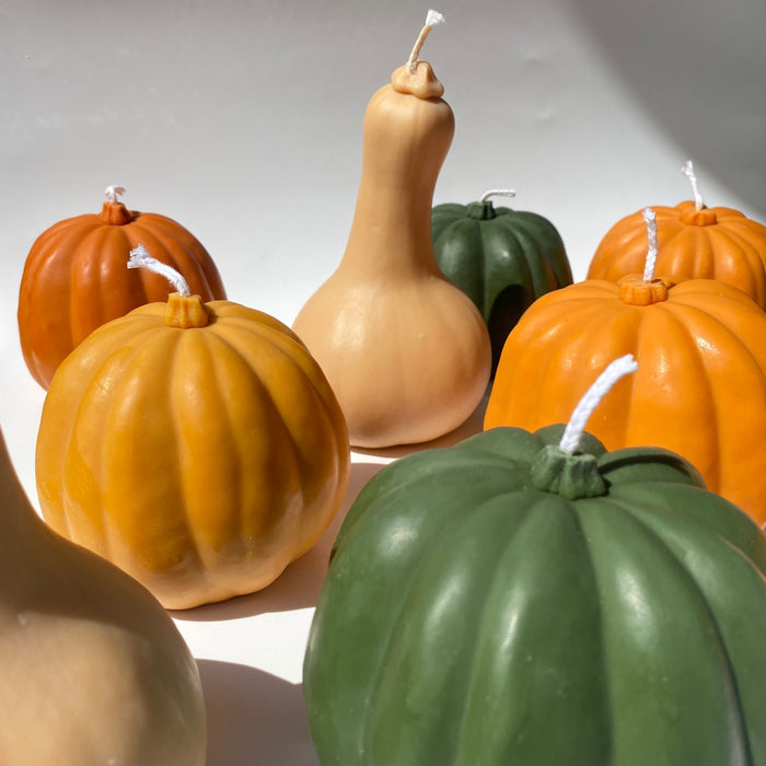 Pumpkin Candle - Orange