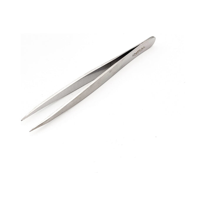 Dural Pointed Tweezer Silver