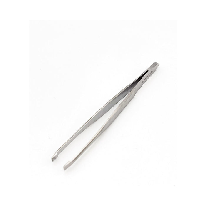 Dural Straight Tweezer Classic Silver