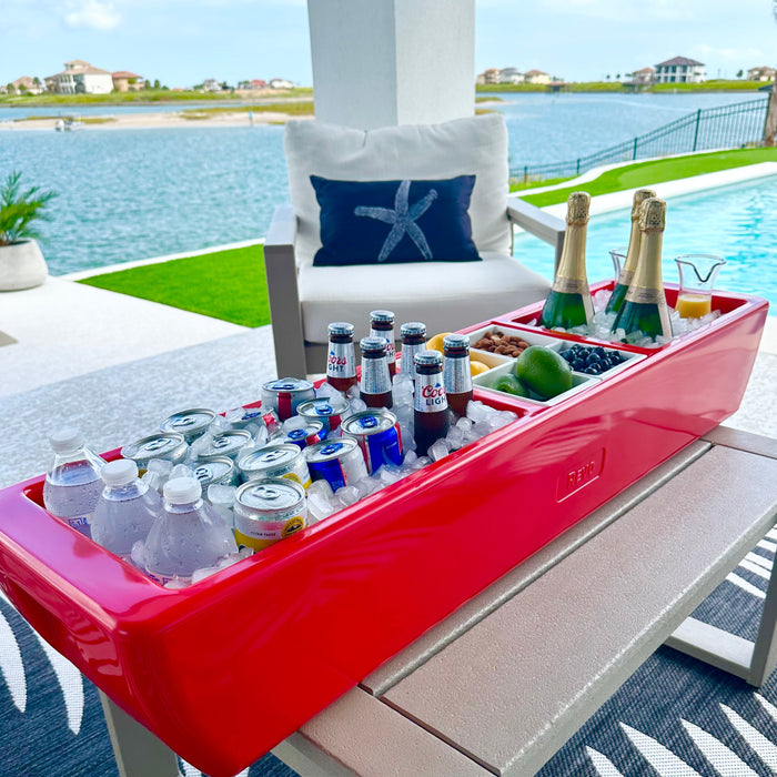 REVO Party Barge Cooler™ | Cherry Red