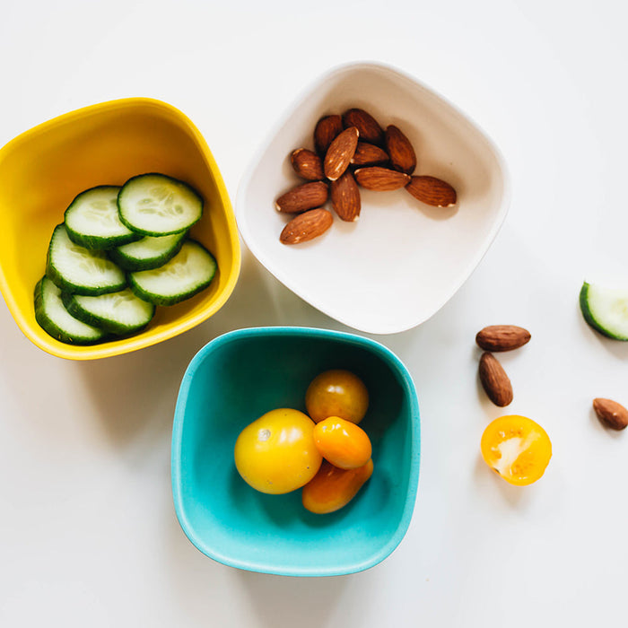 Bamboo Small Bowl - 4 Piece Set - Lagoon