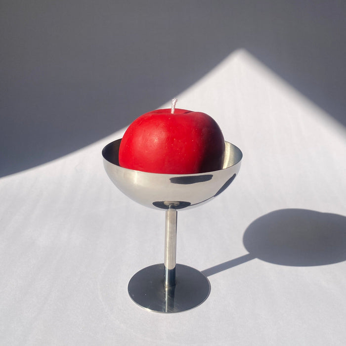 Apple Candle - Red