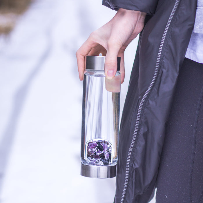 ViA GUARDIAN | Amethyst, Black Tourmaline & Clear Quartz
