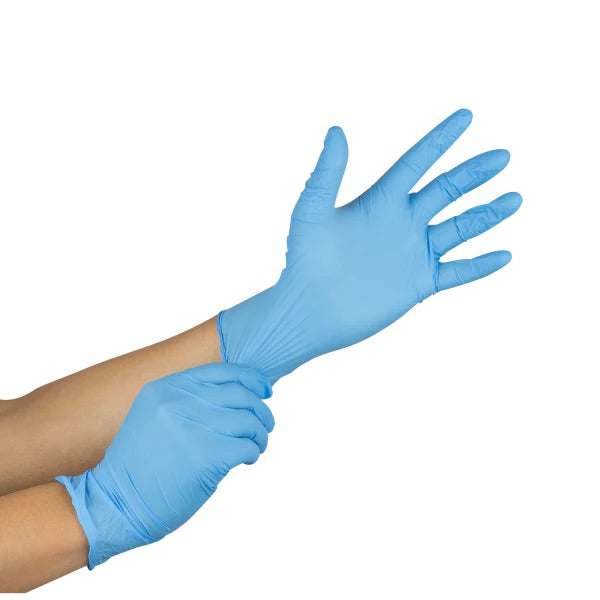 Glove, Nitrile Powder-Free (Blue), 10/100, 1000 Pcs