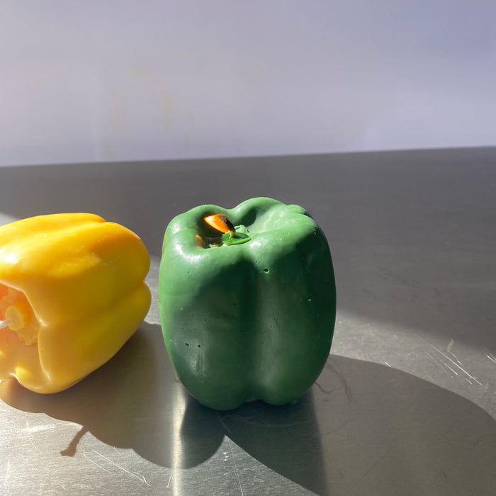 Bell Pepper Candle - Green