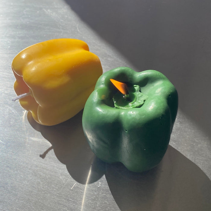 Bell Pepper Candle - Green