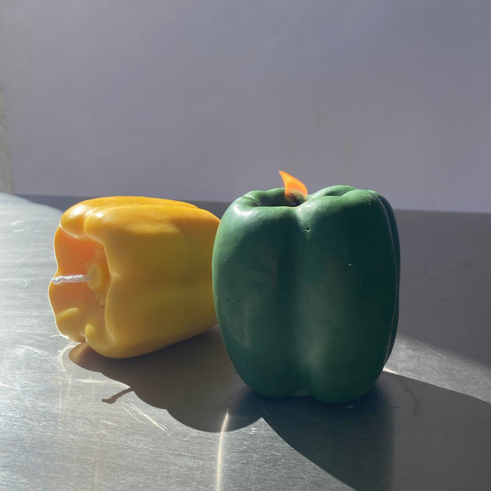 Bell Pepper Candle - Green