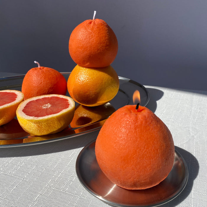 Large Grapefruit Candle