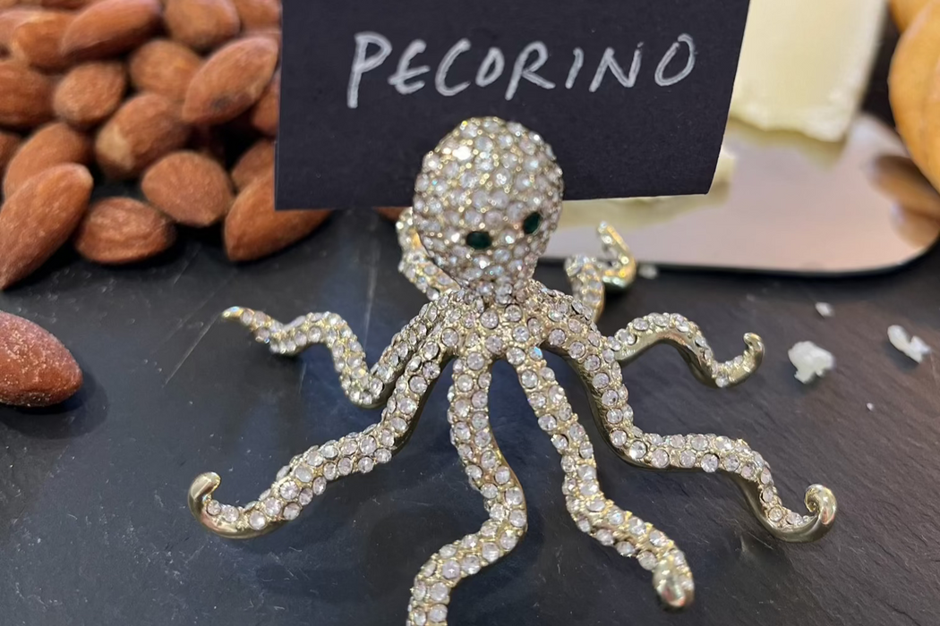 Octopus placecard holders, set of two