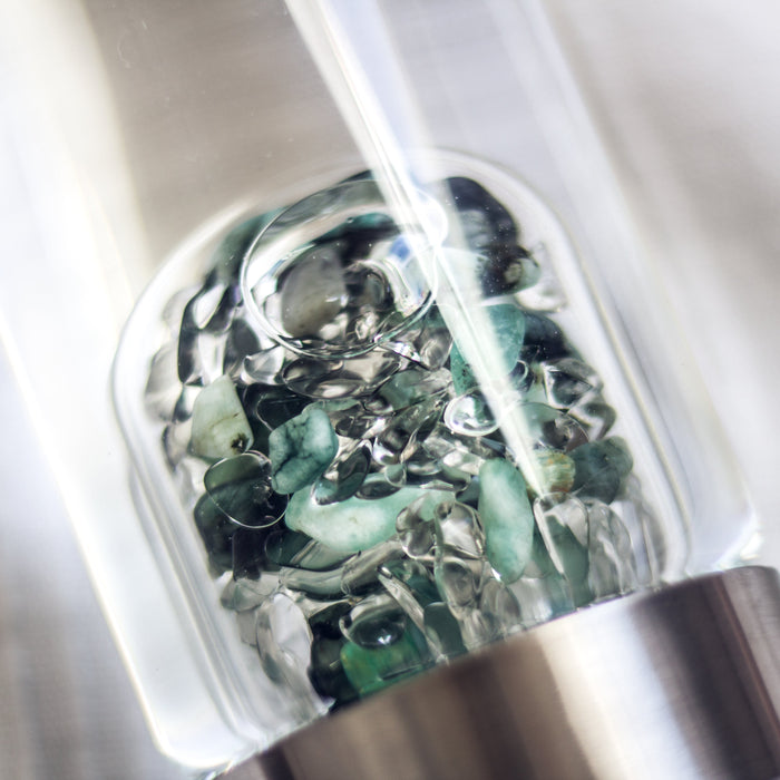 ViA VITALITY | Emerald & Clear Quartz