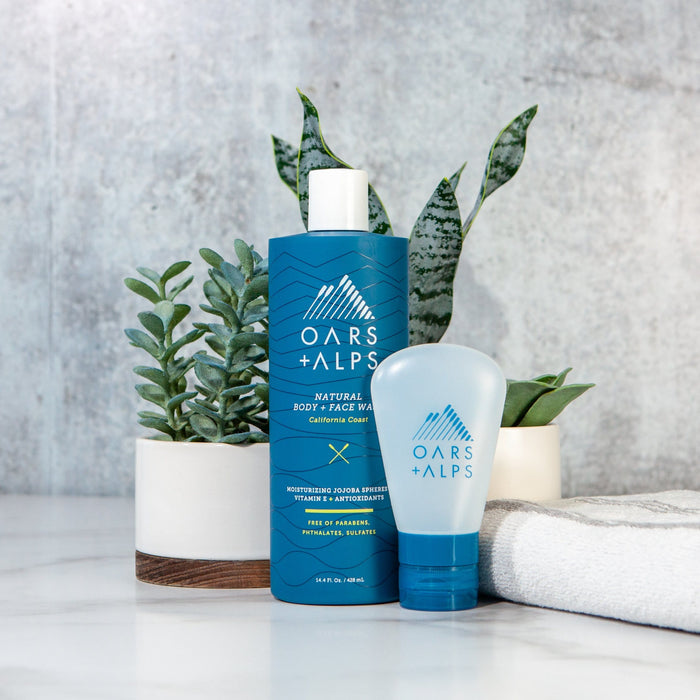 O + A Reusable Travel Bottle