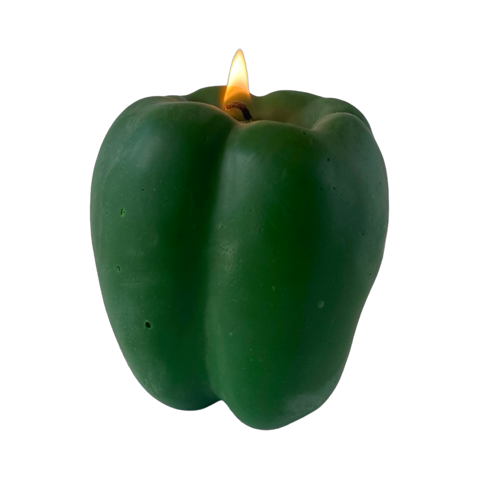 Bell Pepper Candle - Green