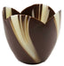 Mona Lisa Medium Marbled Tulip Chocolate Cups – 36 Count