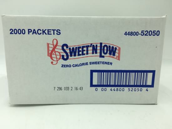 Sweet'N Low Sweetener Packets – 2,000 Count