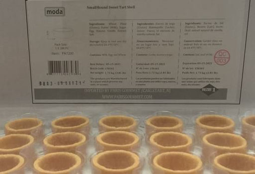 Moda Small Round Sweet Tart Shells, 1.3 in – 288 Count