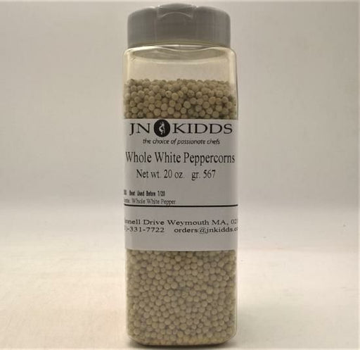 Whole White Peppercorns – 16 oz
