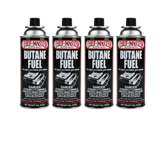 Blue Rhino Butane Fuel Canisters – 12 x 8 oz