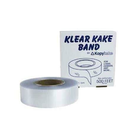 Clear Cake Collars – Acetate Cake Bands for Mousse & Layered Desserts