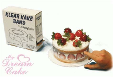 Clear Cake Collars – Acetate Cake Bands for Mousse & Layered Desserts