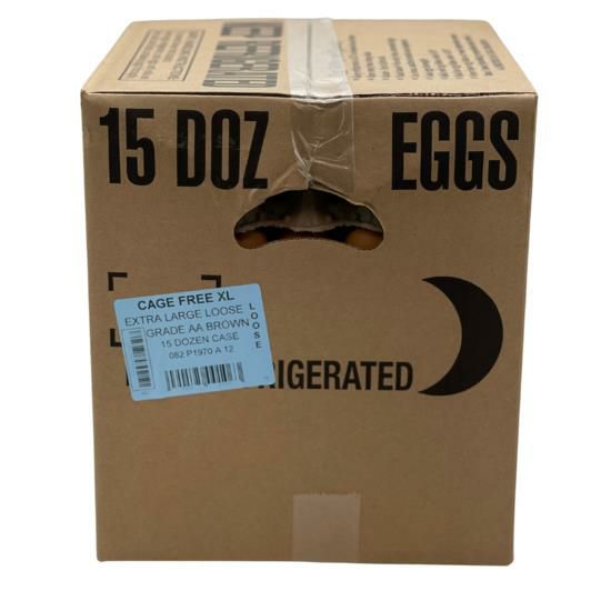 Extra Large Cage-Free Eggs – 15 Dozen Case