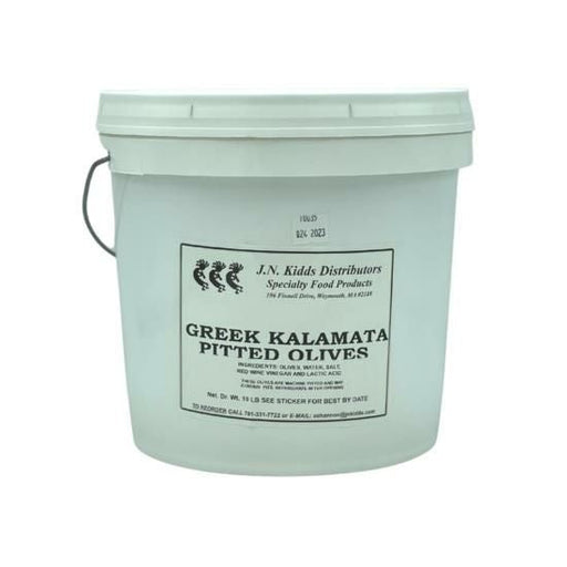 Kalamata Pitted Olives – 10 lb Pail