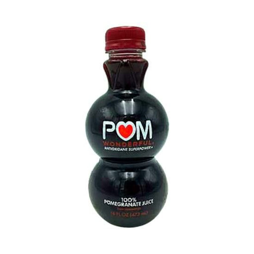 jUICEPOMEGRANATE JUICEPOMEGRANATE JUICESpecialty Food SourceExperience the powerful, pure taste of Pom Wonderful 100% Pomegranate Juice, now in a convenient 16 oz bottle. Made from the finest California-grown pomegranates, th
