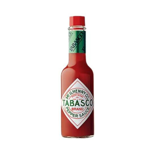 Hot SauceTABASCO PEPPER SAUCETABASCO PEPPER SAUCESpecialty Food SourceAged in white oak barrels for up to 4 years and containing just three basic  ingredients vinegar, red peppers and a tiny amount of salt.Features:


Iconic Hot Sauce:
