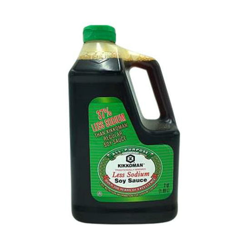 Kikkoman Less Sodium Soy Sauce – 64 oz