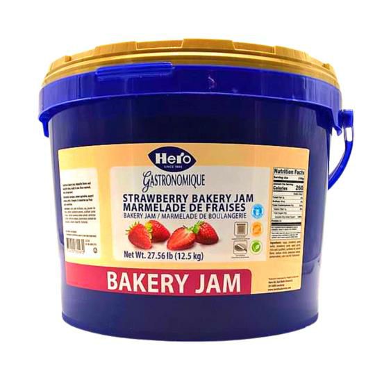 Hero Strawberry Bakery Jam – 12.5 kg