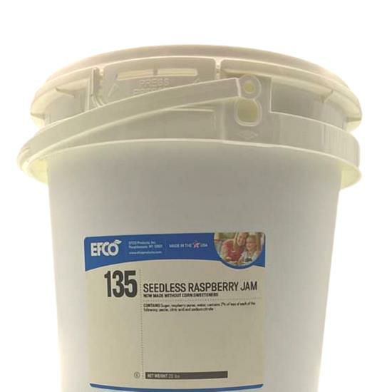EFCO Seedless Raspberry Jam – 20 lb Tub