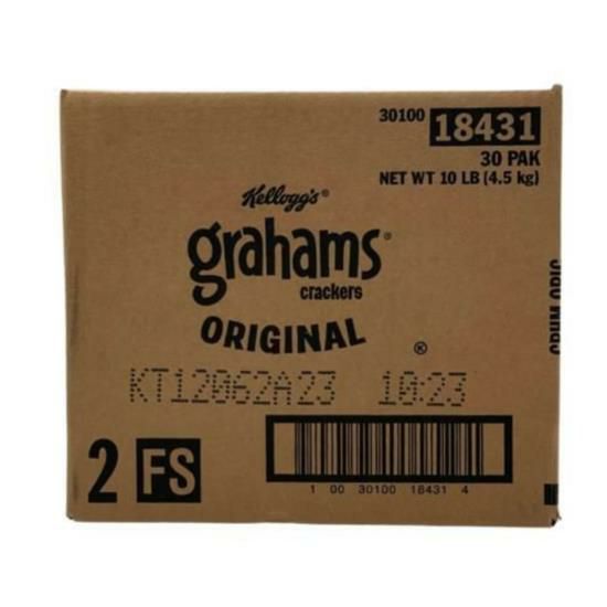Keebler Original Graham Crackers – 30 x 5.33 oz