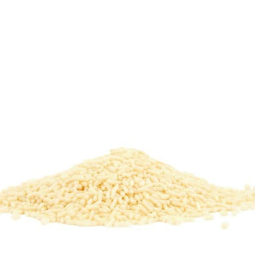 Divine White Vermicelli Sprinkles – 2.2 lb