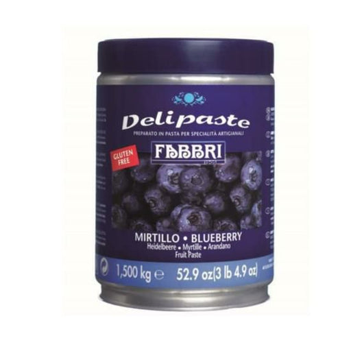 FABBRI Blueberry Delipaste container, showcasing the rich and vibrant flavor concentrate for gourmet culinary use.