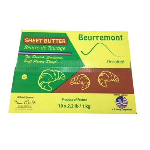ButterBUTTER SHEET - BEURREMONTBUTTER SHEET - BEURREMONTSpecialty Food SourceFeatures:

Product Name: Butter Sheet - Beurremont
Made with high-quality butter
Comes in thin, easy-to-use sheets for convenient portioning and cooking
Ideal for ba