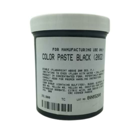 BLACK FOOD COLOR PASTE-Specialty Food Source