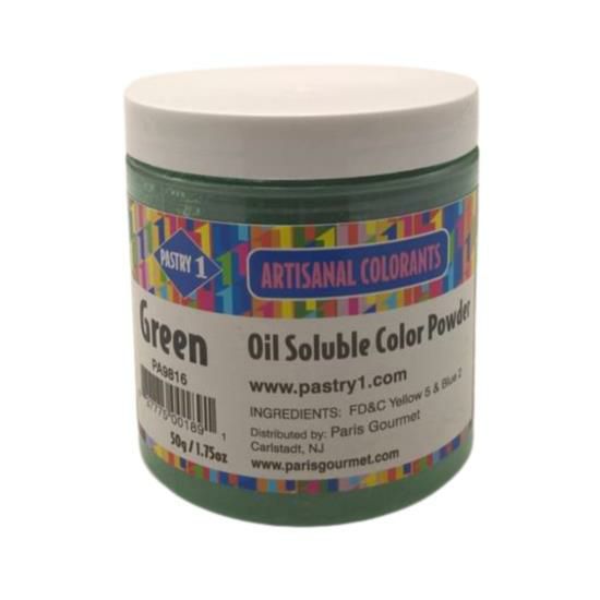 Pastry 1 Green Powdered Food Color – 50 g
