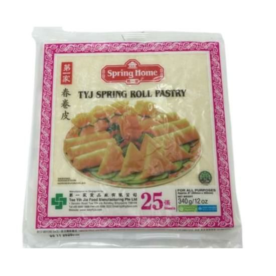 Spring Home 8 in Spring Roll Pastry – 25 Sheets