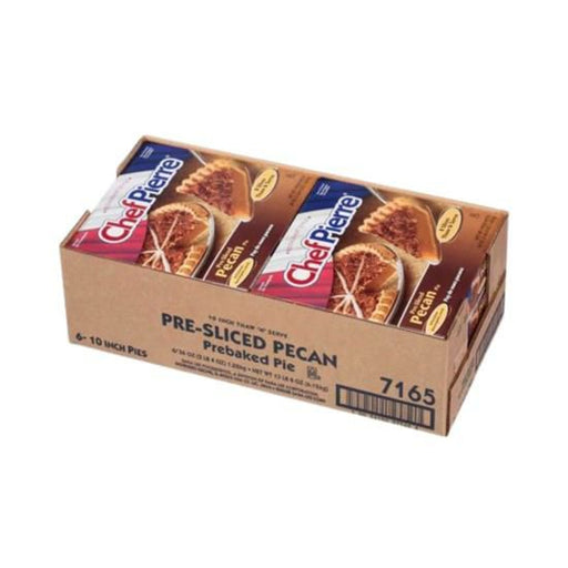 piePECAN PIESPECAN PIESSpecialty Food SourceIndulge in the irresistible goodness of Chef Pierre Brand Pecan Pies. These delectable pies feature a generous pecan filling in a flaky crust, delivering the perfect