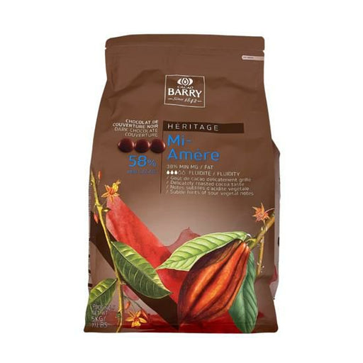 chocolateCACAO BARRY MI-AMERECACAO BARRY MI-AMERESpecialty Food SourceExperience the balanced blend of CACAO BARRY Brand MI-AMERE 58% dark chocolate. Ideal for baking and confections. Available at Specialty Food Source. Product Descrip