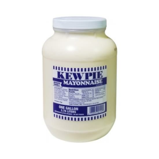 Kewpie Mayo 1 Gallon container for rich, creamy Japanese-style mayonnaise