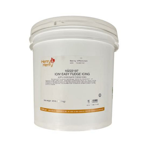 Henry & Henry Fudge Icing Base – 45 lb Pail
