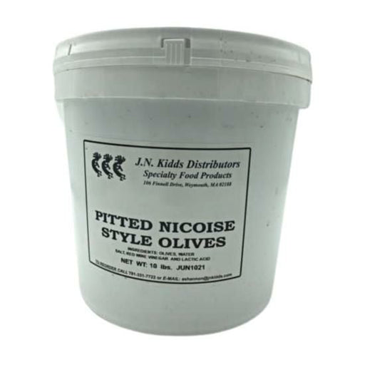 Niçoise Style Pitted Olives – 10 lb Pail
