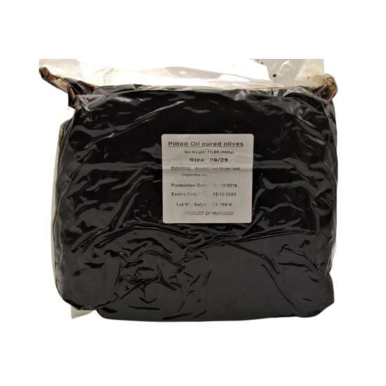 Moroccan Cured Pitted Olives – 11 lb