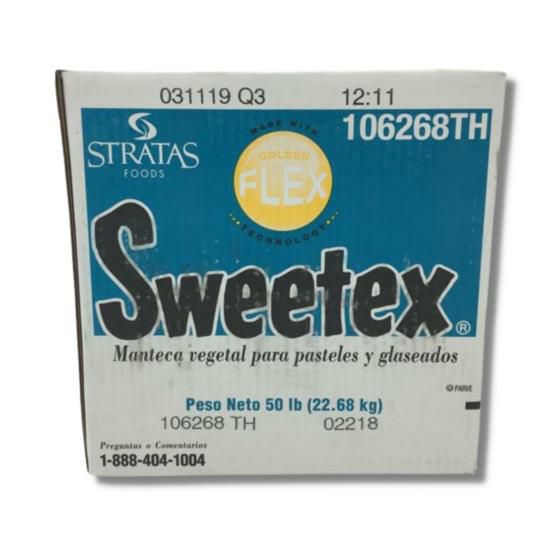 Sweetex Cake and Icing Shortening – 50 lbs