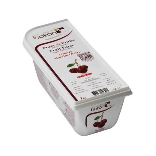 Morello Cherry Puree - Premium Tart Cherry Puree for Culinary Arts - 2 lbs