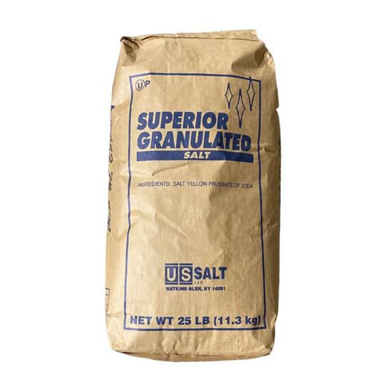 US Salt Granulated TX-10 Salt – 25 lb Bag