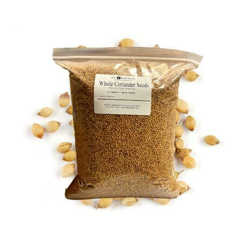 Bulk pack of JN Kidds Coriander Seeds, aromatic and fresh, ideal for enhancing culinary dishes.