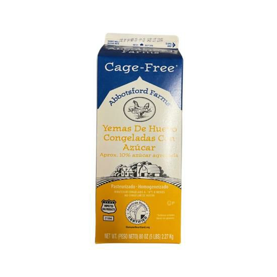 Papetti's Frozen Egg Yolks – 5 lb