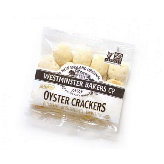 crackersSingle Serve Oyster CrackersOYSTER CRACKERSSpecialty Food SourceSavor the classic crunch of WESTMINSTER Bakers Single Serve Oyster Crackers with every bite. These delightful crackers are known for their light, crisp texture, maki
