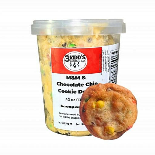 COOKIE DOUGH M&MCOOKIE DOUGHSpecialty Food Source
Experience the joy of baking with M&amp;M Chocolate Chip Cookie Dough. Each bite-sized piece is filled with the classic combination of chocolate chips and M&amp;M c